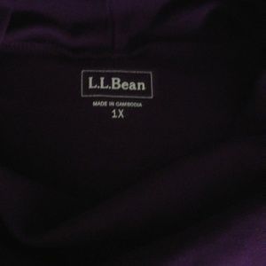 L.L.Bean cowl neck top